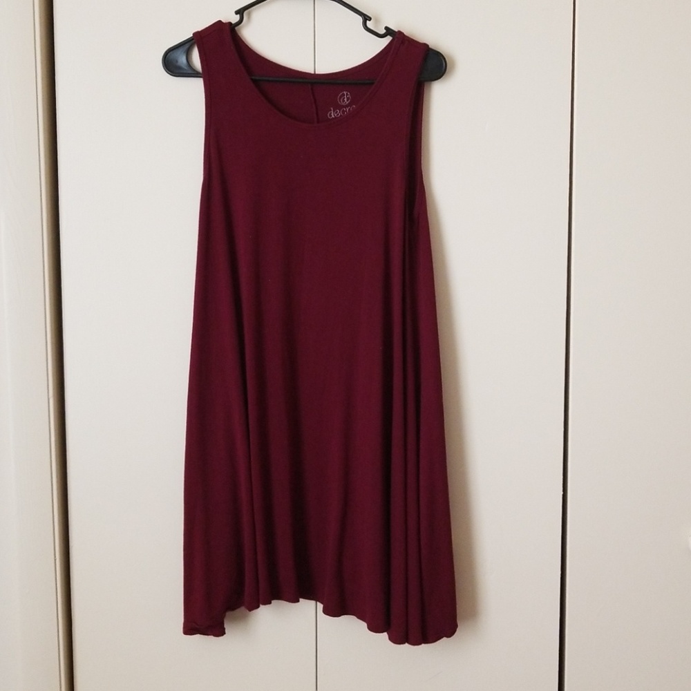 Maroon dress